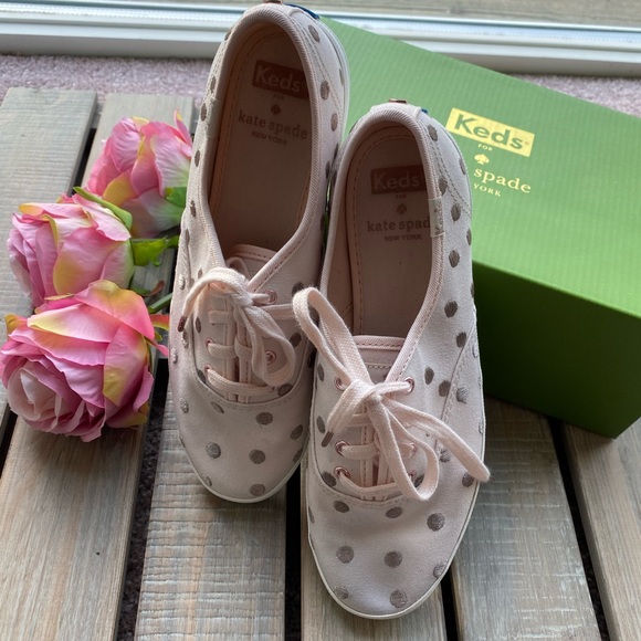 kate spade Shoes - Kate Spade x Keds light pink sneakers EUC ❤️